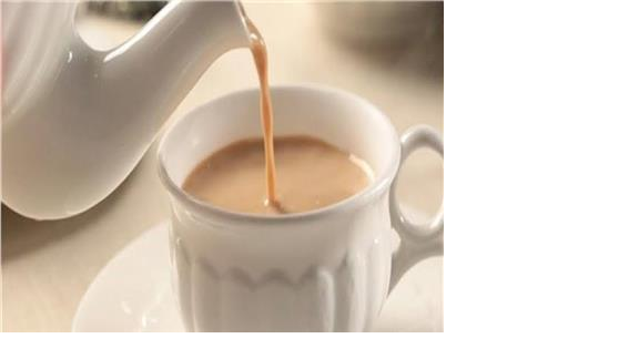 شاي حليب